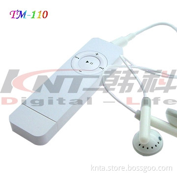 Stylish white USB MP3 Player without screen--TM-110
